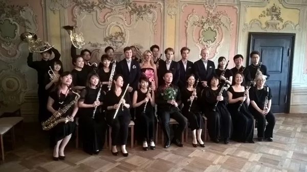 25.8.2019 / společný koncert Sapporo Wood Winds Orchestra Japan a Klarinetového souboru Prachatice, Městská knihovna, Prokyšův sál, Český Krumlov
