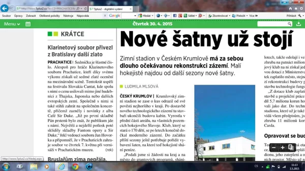Klarinetový soubor přivezl z Bratislavy další cenu / 5+2 Prachaticko 30.4.2015