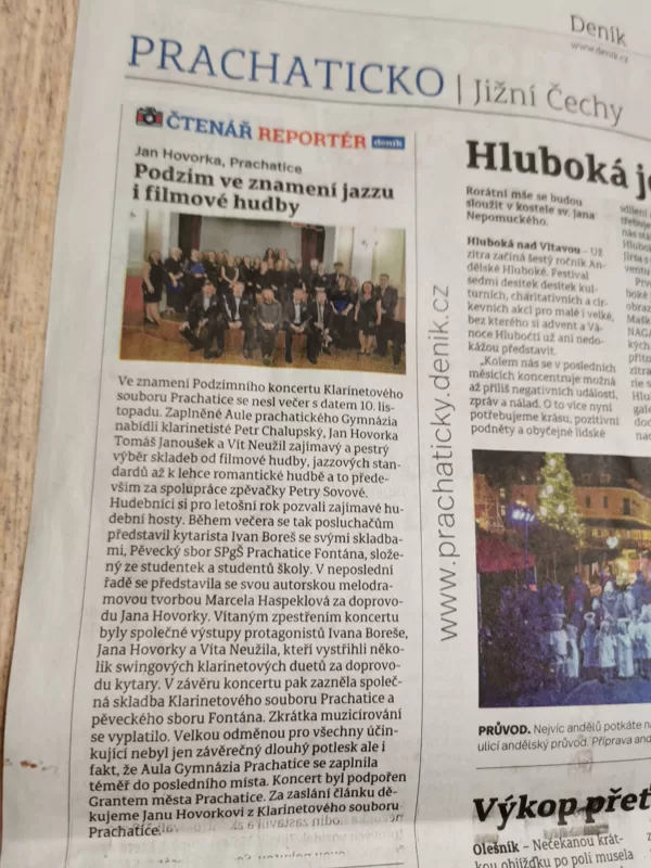 Podzimní koncert se vydařil / 22.11.2022