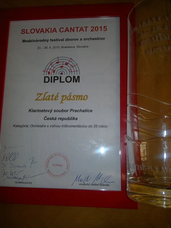 23.-26.4.2015 / Mezinárodní festival Bratislava Cantat 2015, soutěž, koncert, Bratislava (SK)